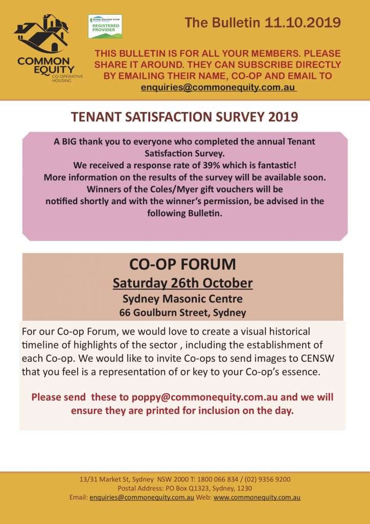 The Bulletin, 11 October, 2019